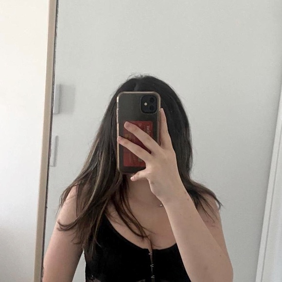 black corset top from garage size xs never worn - Picture 1 of 1